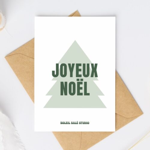 Carte "Sapin de Noël"