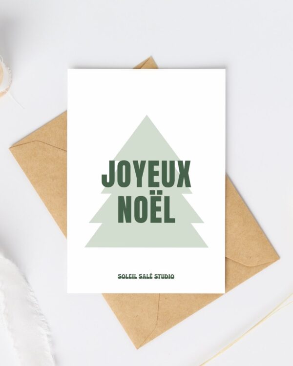 Carte "Sapin de Noël"