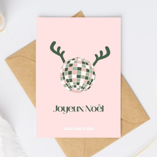 Carte "Disco Noël"