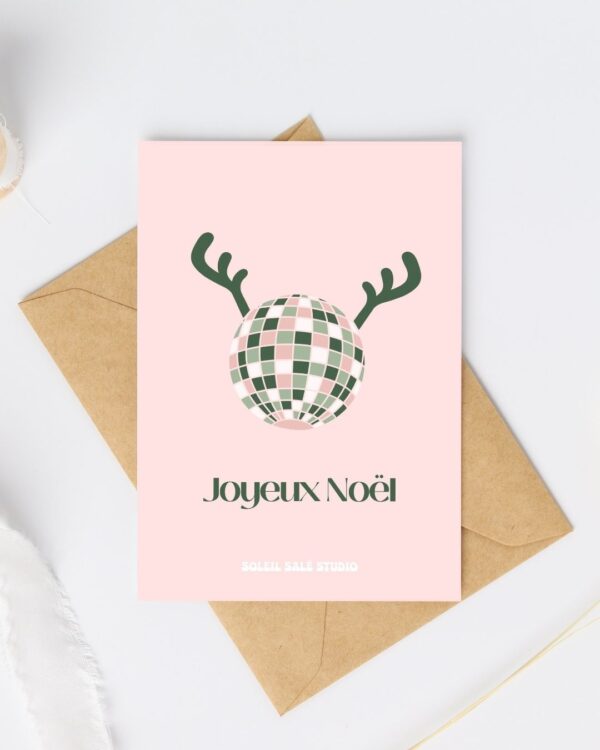 Carte "Disco Noël"