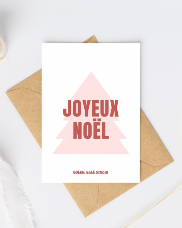 Carte "Sapin de Noël"